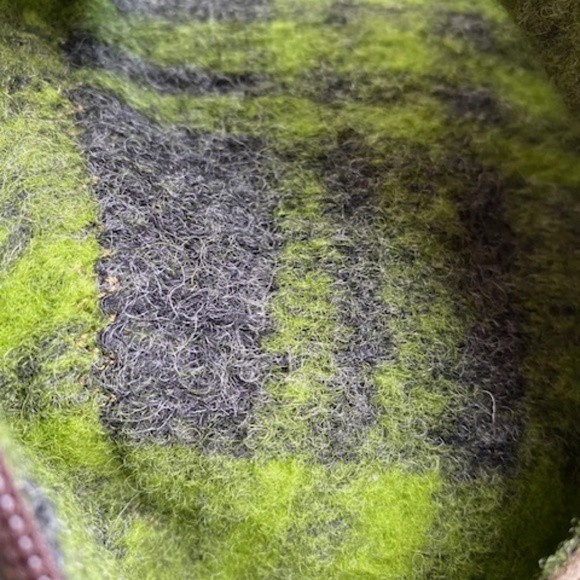 EL NATURALISTA tall leather boots US 6-6.6 (37 EU) dark brown decorative fringe - Picture 12 of 16